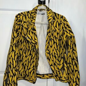 Vintage Topshop banana moto jacket